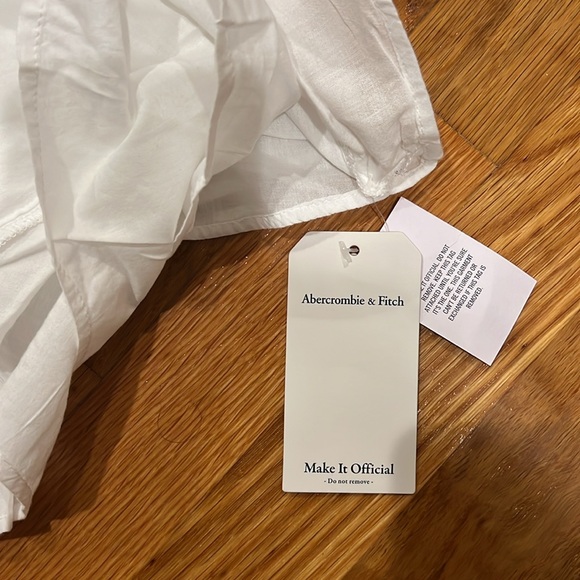 Abercrombie & Fitch Tiered Lace-Up Maxi Dress - Picture 7 of 10